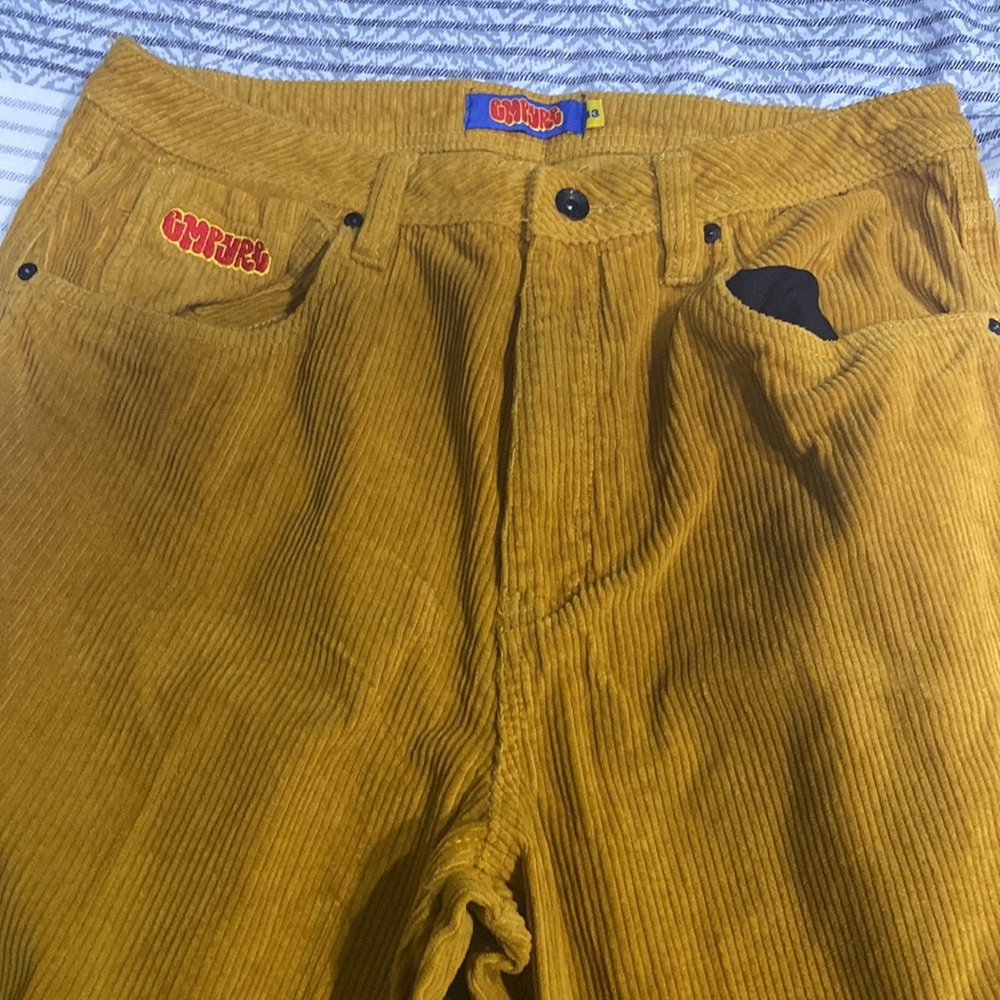 Yellow EMPYRE codouroy